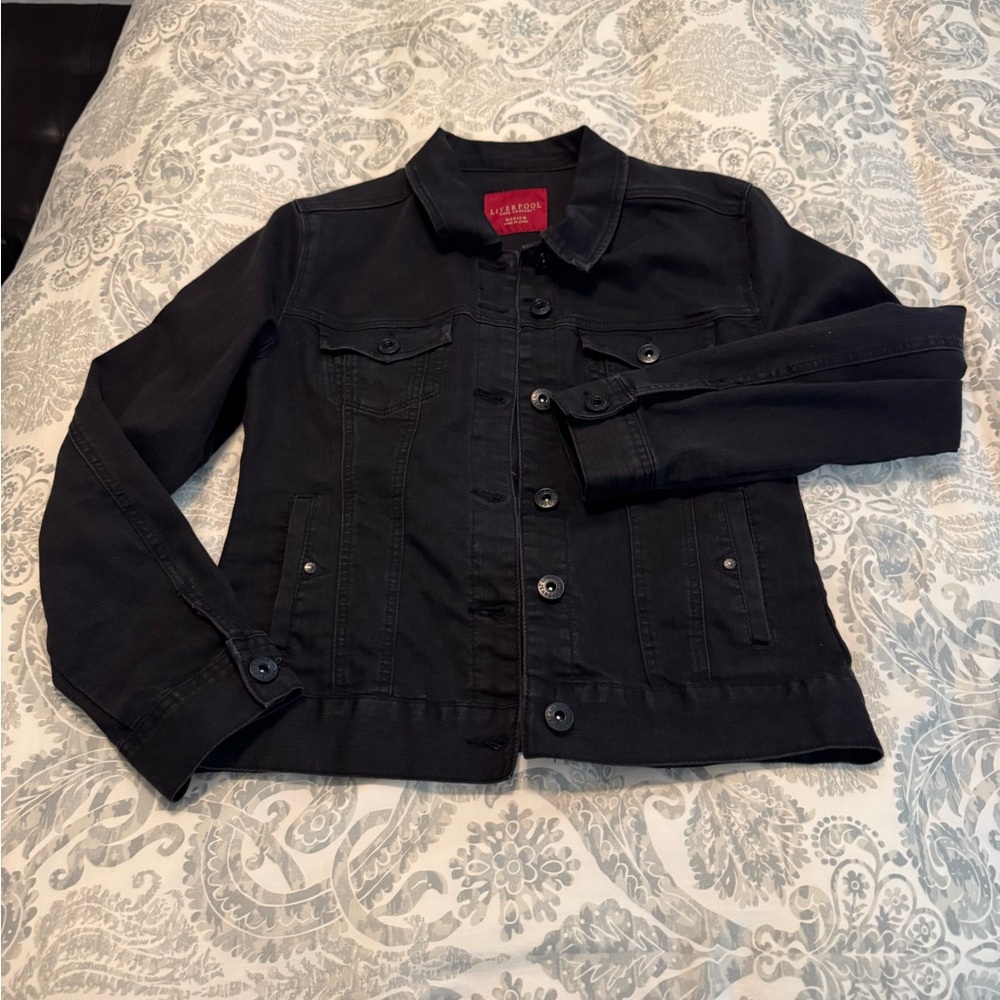 Liverpool Raina Dark Denim Jacket